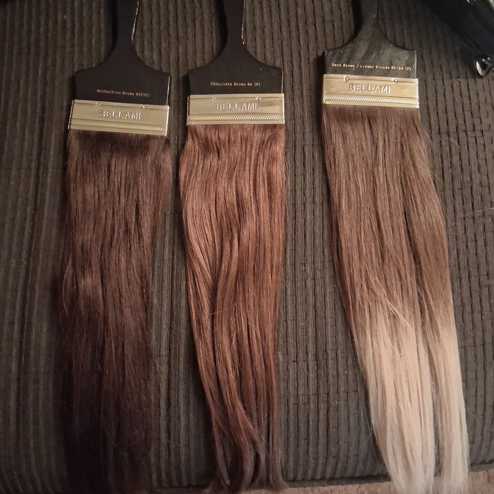Bellami Brown and Blonde Hair Extensions